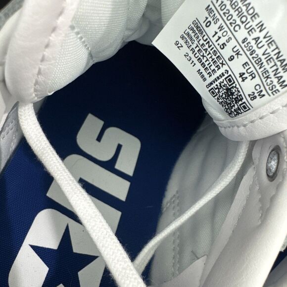 Converse Fastbreak Pro White Blue Men's LifeStyle Casual Shoes A10202C Size 10 - Picture 7 of 7